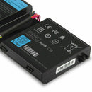 Close-up of Alienware-compatible Li‑Ion battery with part numbers 2F8K3, KJ2PX, G33TT