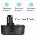 DeWalt 18v XRP Compatible Battery Pack DC9096S DC9096-2 DC9096 DC9098 DW9095 DCB200 - Tavice