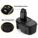 DeWalt 18v XRP Compatible Battery Pack DC9096S DC9096-2 DC9096 DC9098 DW9095 DCB200 - Tavice