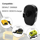DeWalt 18v XRP Compatible Battery Pack DC9096S DC9096-2 DC9096 DC9098 DW9095 DCB200 - Tavice