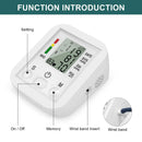 Digital Blood Pressure Monitor Upper Arm Automatic Machine Heart Rate Monitor - Tavice