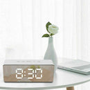 Digital Clock LED Display Desk Table Temperature Alarm Time Modern Home Decor - Tavice