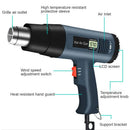 Digital Heat Gun Hot Air Heating Tool - Tavice
