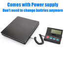 Digital Platform Postal Scale with LCD Backlit Display | 2g - 50kg Weight - Tavice