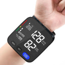 Digital Wrist Blood Pressure Monitor BP Machine Large Cuff Auto Wireless Black - Tavice