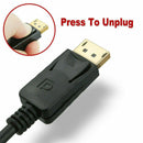 Display Port Male to HDMI Male Cable | 4K UltraHD - Tavice