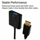 Displayport Display Port DP Male to VGA Female Video Converter Adapter Cable PC - Tavice