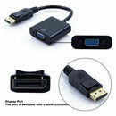 Displayport Display Port DP Male to VGA Female Video Converter Adapter Cable PC - Tavice