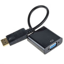 Displayport Display Port DP Male to VGA Female Video Converter Adapter Cable PC - Tavice