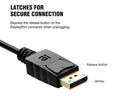 DisplayPort to Display Port Cable DP to DP Male to Male 1.8m 1080p@60hz Full HD - Tavice