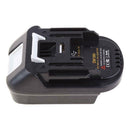 DM18M Battery Adapter for Milwaukee to Makita Battery / for Milwaukee 18V for Dewalt 20V Battery Convert to for Makita 18V Battery - Tavice
