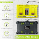 Dual Charger for Ryobi 36V 40V Battery Charger BPL3626 BPL3640 OP4040 BCL3620 - Tavice