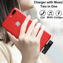 Dual Headphone Charger Splitter Adapter 2 in 1 iPhone 12 11 Pro Mini Max X XR 8 - Tavice