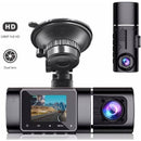Dual Lens Dash Cam Night Vision, Full HD 1080P Car Recorder Camera 1.5inch LCD - Tavice