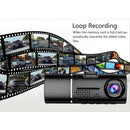 Dual Lens Dash Cam Night Vision, Full HD 1080P Car Recorder Camera 1.5inch LCD - Tavice