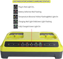 Dual Port Rapid Charger P117 for Ryobi One + Plus P108 Li - ion Ni - CD Ni - MH 18V AU - Tavice