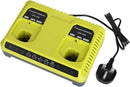 Dual Port Rapid Charger P117 for Ryobi One + Plus P108 Li - ion Ni - CD Ni - MH 18V AU - Tavice