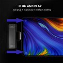 Dual Type C adapter splitter to USB-C Headphone and charge Audio Converter AU - Tavice