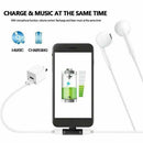 Dual Type C adapter splitter to USB-C Headphone and charge Audio Converter AU - Tavice