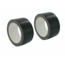 Duct Tape Self Adhesive (Black) 48mm x 10m [2 Packs] - Tavice