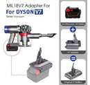 Dyson V7 Adapter for Milwaukee M18 18V Lithium Battery Converter to Replace for Dyson V7 Battery - Tavice