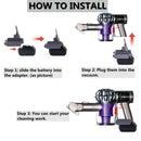 Dyson V7 Adapter for Milwaukee M18 18V Lithium Battery Converter to Replace for Dyson V7 Battery - Tavice