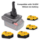 Dyson V8 Battery Adapter for Dewalt 20V Battery Convert to for Dyson V8 Series - Tavice