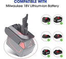 Dyson V8 Battery Adapter for Dewalt 20V Battery Convert to for Dyson V8 Series - Tavice