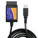 ELM327 OBD2 USB Adapter for Windows, ELMconfig Scanner with MS CAN/HS CAN Switch for F150 F250 Car and Light Truck, Diagnosis on Windows with V1.5 - Battery Mate