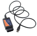 ELM327 OBD2 USB Adapter for Windows, ELMconfig Scanner with MS CAN/HS CAN Switch for F150 F250 Car and Light Truck, Diagnosis on Windows with V1.5 - Battery Mate