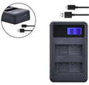 EN-EL14 Battery + Twin Charger For Nikon Camera | D3100 D3200 D5100 P7000 P7100 - Tavice