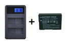 EN-EL14 Battery + Twin Charger For Nikon Camera | D3100 D3200 D5100 P7000 P7100 - Tavice