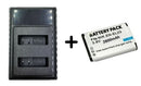 EN-EL23 Replacement Battery + Twin Charger For Nikon Coolpix B700 P610 P610S P900 P900S - Tavice