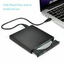 External CD DVD ROM Writer Burner Player Drive USB PC Laptop Mac Windows 7/8/10 - Tavice