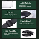Eye Massager Heated Therapy Pressure Smart USB Charge Air Compression Massage - Tavice