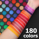 Eye Shadow Palette 180 Colors Natural Matte Shimmer Eyeshadow Mixed Tray Eye Shadow - Tavice
