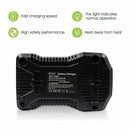 Fast Rapid Charger For Ryobi One+ 18V P108 P104 Li - ion Batteries - Tavice