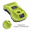 Fast Rapid Charger For Ryobi One+ 18V P108 P104 Li - ion Batteries - Tavice
