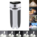 Foldable LED Solar Light Outdoor Waterproof Emergency Lamps Caravan Camping Lamp - Tavice
