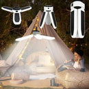 Foldable LED Solar Light Outdoor Waterproof Emergency Lamps Caravan Camping Lamp - Tavice