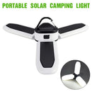 Foldable LED Solar Light Outdoor Waterproof Emergency Lamps Caravan Camping Lamp - Tavice