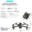 Foldable MIni Drone X Pro 5G WIFI FPV Aerial 4K HD Camera Selfie Quadcopter Gift - Tavice