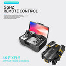 Foldable MIni Drone X Pro 5G WIFI FPV Aerial 4K HD Camera Selfie Quadcopter Gift - Tavice