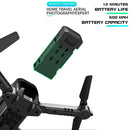 Foldable MIni Drone X Pro 5G WIFI FPV Aerial 4K HD Camera Selfie Quadcopter Gift - Tavice