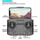 Foldable MIni Drone X Pro 5G WIFI FPV Aerial 4K HD Camera Selfie Quadcopter Gift - Tavice