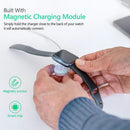 For Apple iPhone Watch iWatch 8 7 6 5 4 3 Magnetic 2 in 1 Charger Charging Cable - Tavice