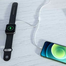 For Apple iPhone Watch iWatch 8 7 6 5 4 3 Magnetic 2 in 1 Charger Charging Cable - Tavice