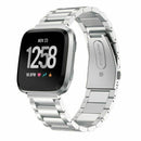 For Fitbit Versa / Versa 2 Stainless Steel Watch Wrist Band Metal Strap New - Battery Mate