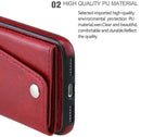 For iPhone 11 Pro Luxury Leather Wallet Shockproof Case Cover - Tavice