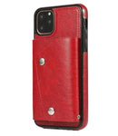 For iPhone 12 Pro Max Luxury Leather Wallet Shockproof Case Cover - Tavice